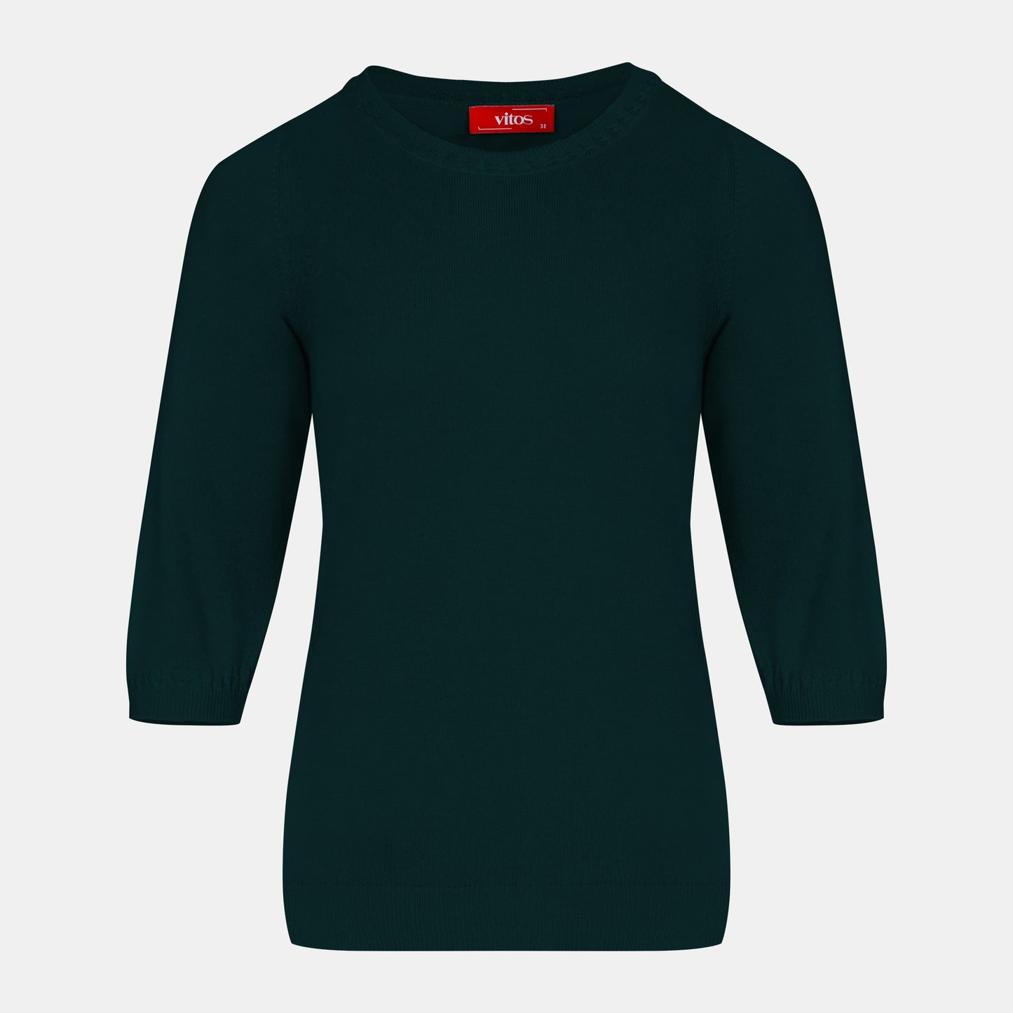 Blusa punto trenza estructura manga 3/4 - C0006 Invierno