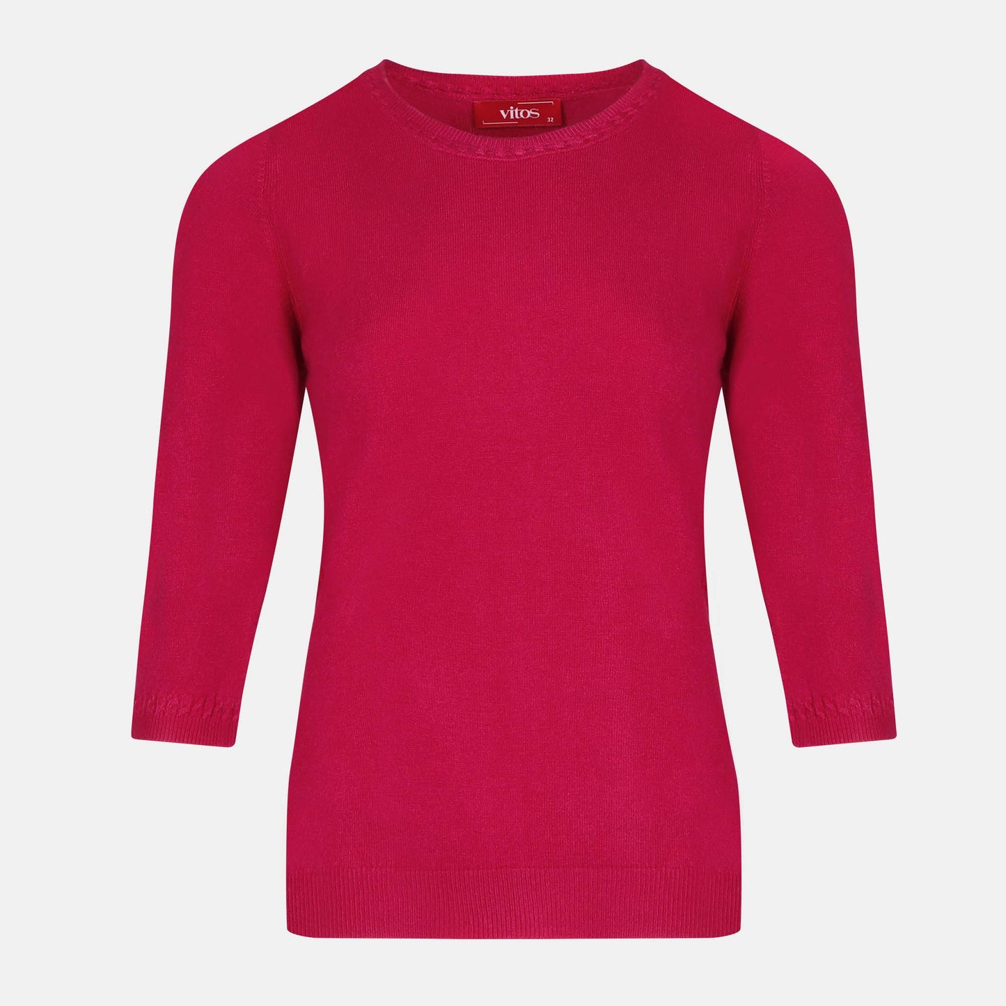 Blusa punto trenza estructura manga 3/4 - C0006 Atemporales