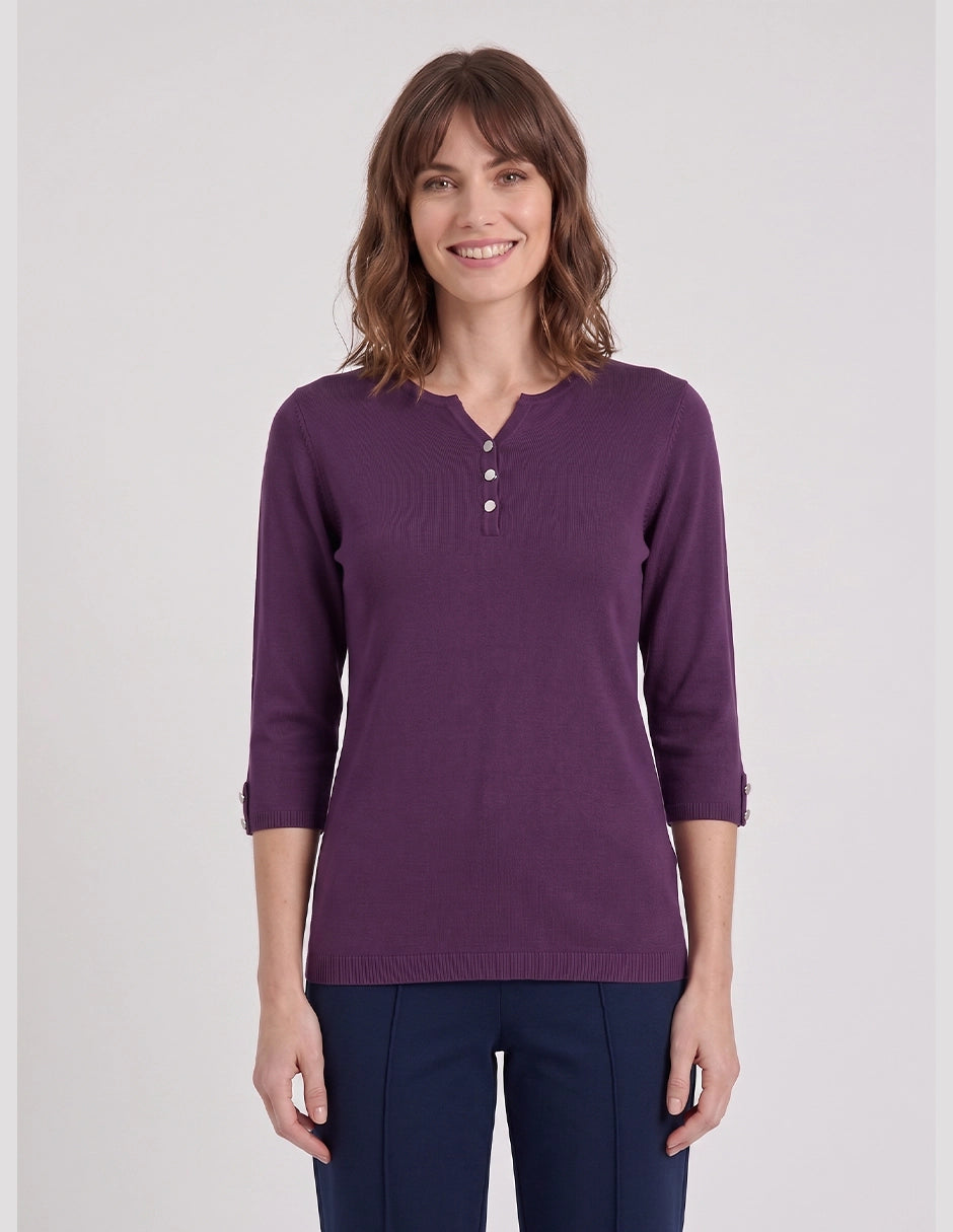 Blusa punto con aletilla
