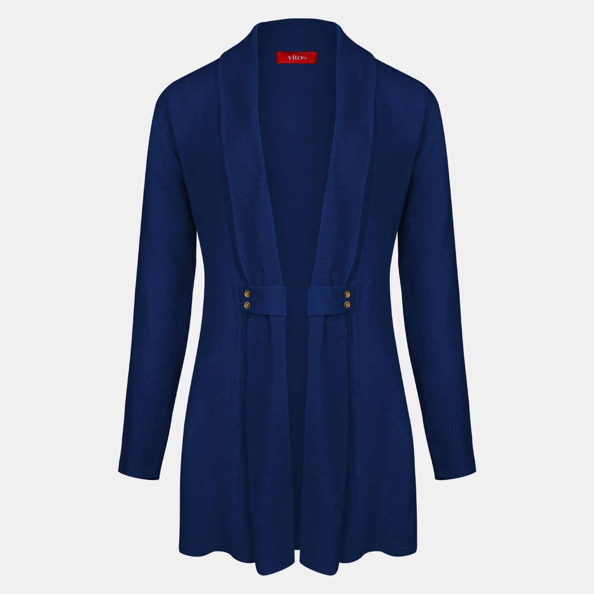 Cardigan solapa con botones - C8010 Invierno
