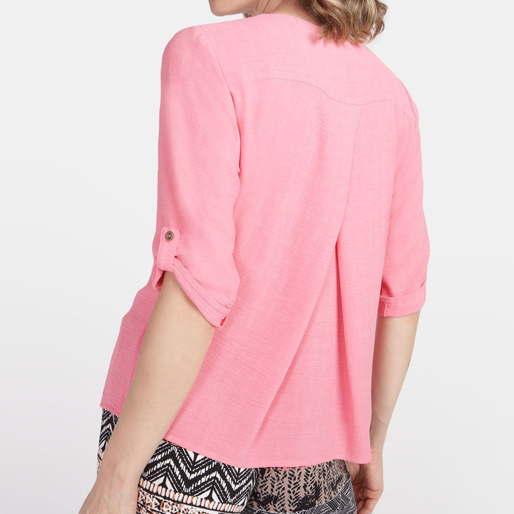 Blusa escote V manga 3/4 Estefania