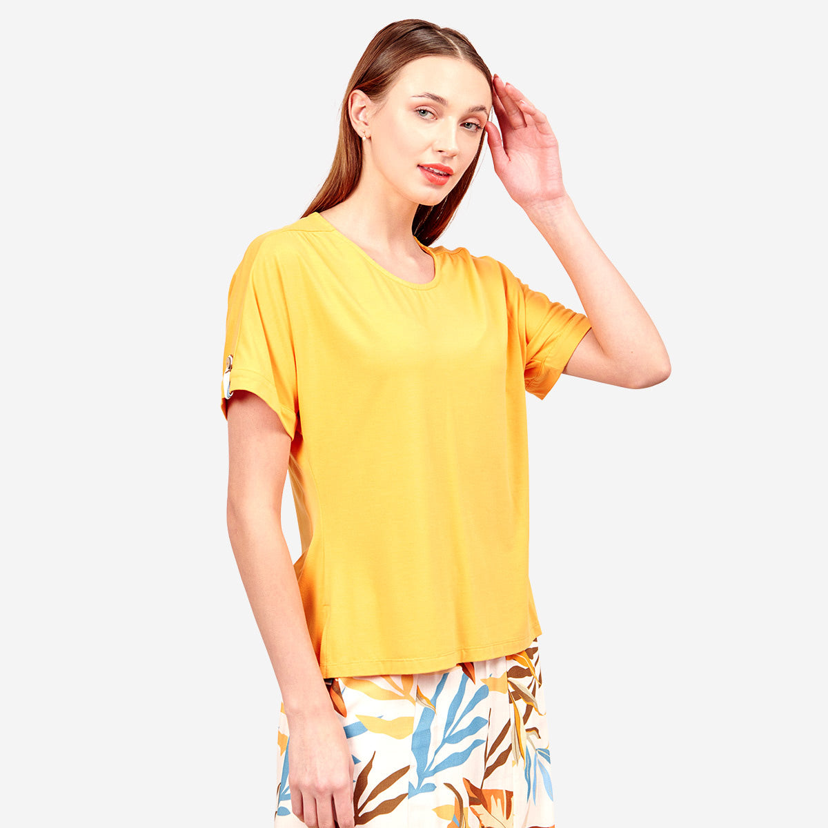 Blusa manga corta Ajijic