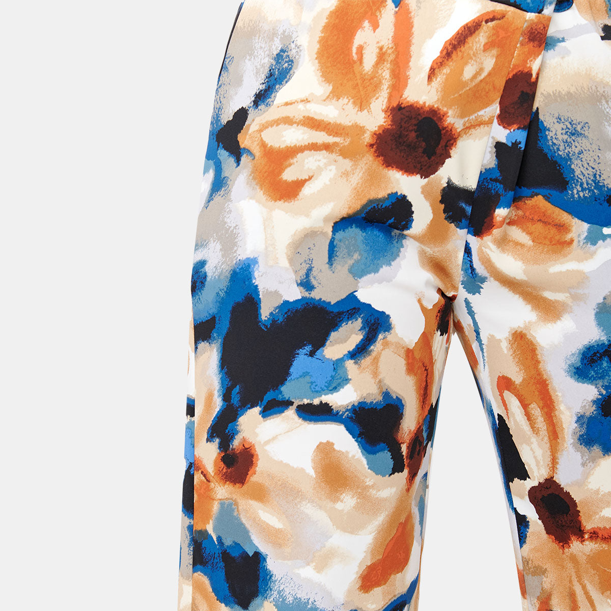 Pantalón estampado con hebilla Calypso