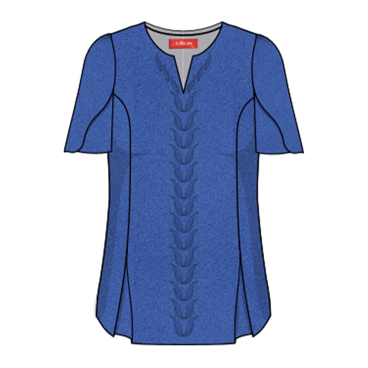 Blusa con borado Meredith