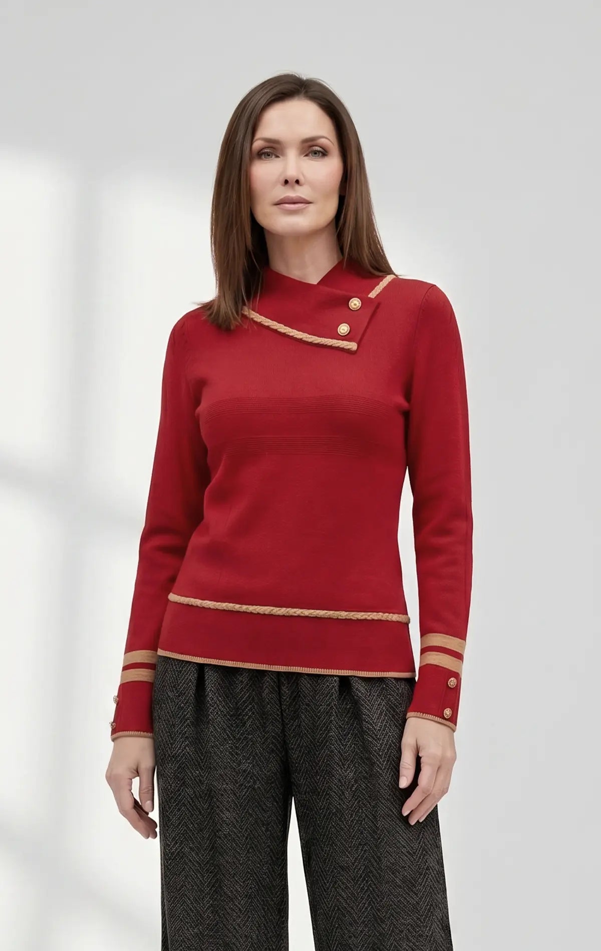 VI76401 - Falda est plisada Aline