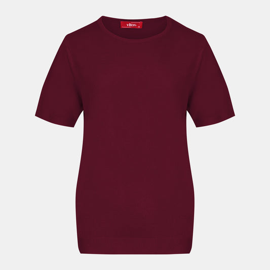 Blusa manga corta escote redondo -  C0005 Invierno