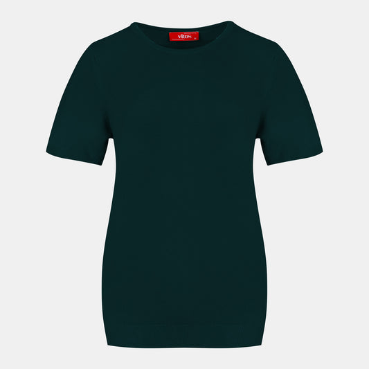 Blusa manga corta escote redondo -  C0005 Invierno