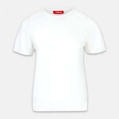 Blusa manga corta escote redondo -  C0005 Clásicos