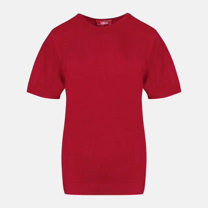 Blusa manga corta escote redondo -  C0005 Clásicos