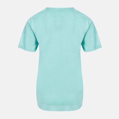 Blusa manga corta escote redondo -  C0005 Atemporales
