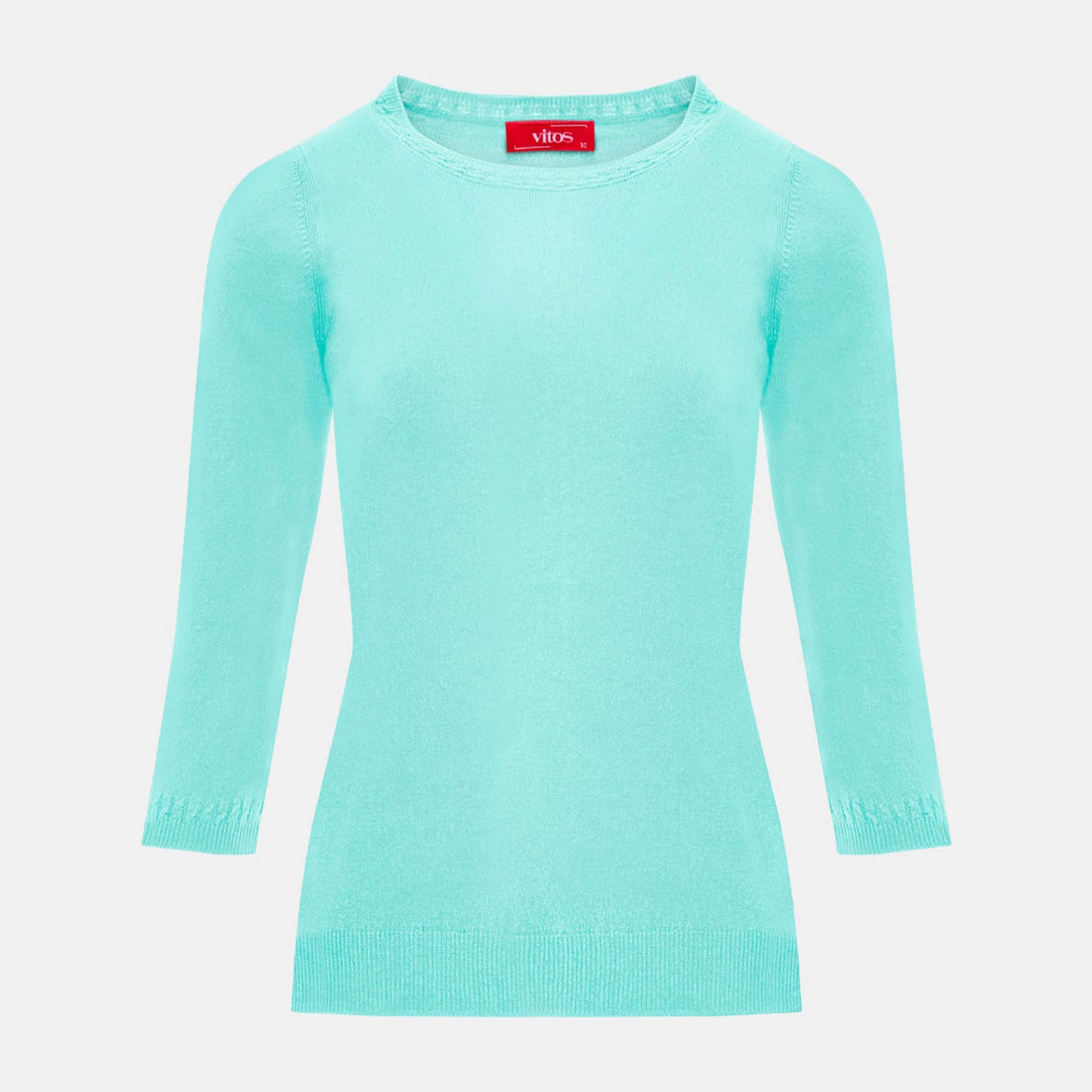 Blusa punto trenza estructura manga 3/4 - C0006 Primavera