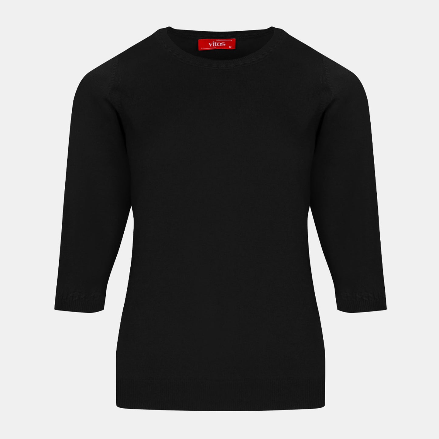 Blusa punto trenza estructura manga 3/4 - C0006 Clasico