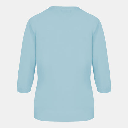 Blusa punto trenza estructura manga 3/4 - C0006 Primavera