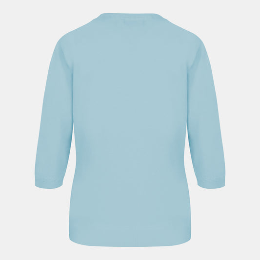 Blusa punto trenza estructura manga 3/4 - C0006 Primavera
