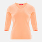 Blusa punto escote V calado manga 3/4 - C0008 Primavera