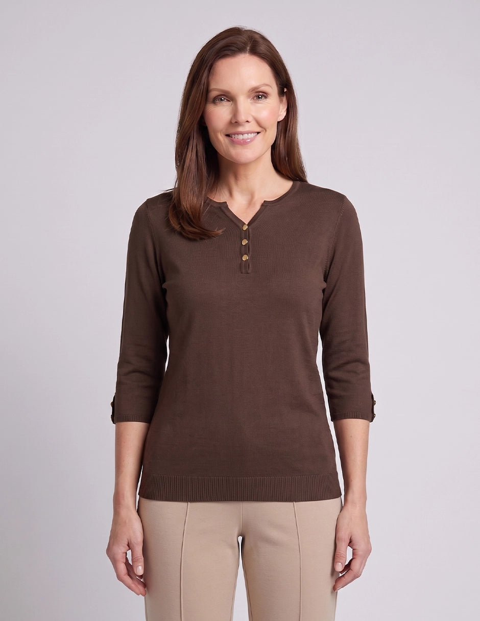 Blusa punto con aletilla