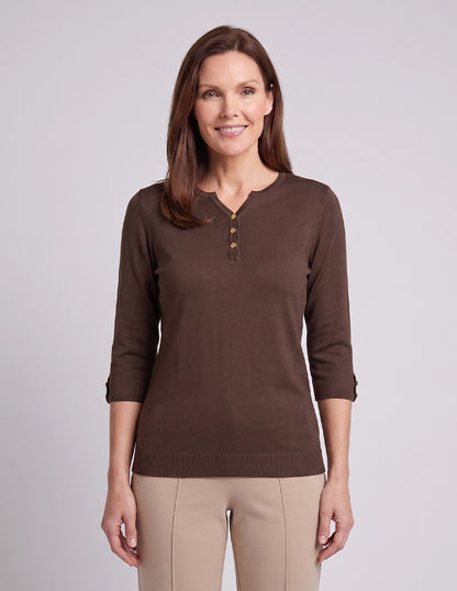 Blusa punto con aletilla