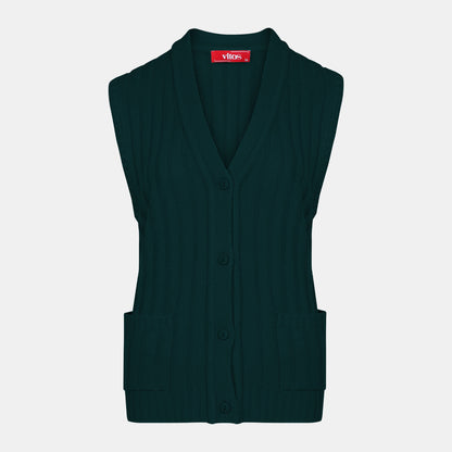 Chaleco Acanalado con bolsillos  - C0061 Invierno