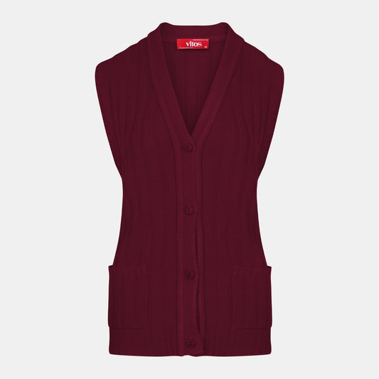 Chaleco Acanalado con bolsillos  - C0061 Invierno