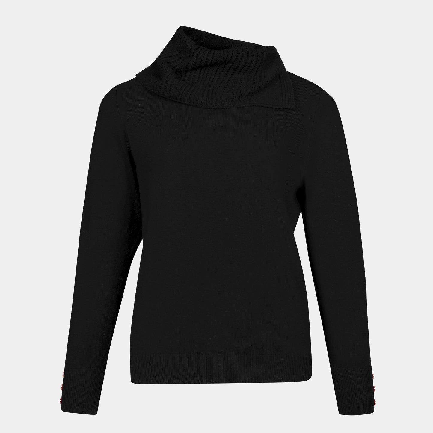 Suéter cuello trenzas - C5011 Clasicos