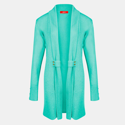 Cardigan solapa con botones - C8010 Primavera