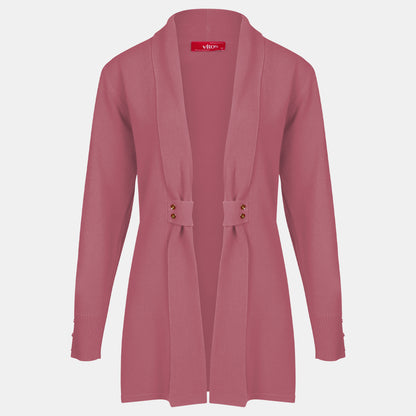 Cardigan solapa con botones - C8010 Invierno