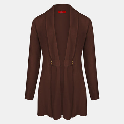 Cardigan solapa con botones - C8010 Invierno