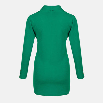 Cardigan solapa con botones - C8010 Atemporales