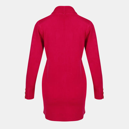 Cardigan solapa con botones - C8010 Atemporales