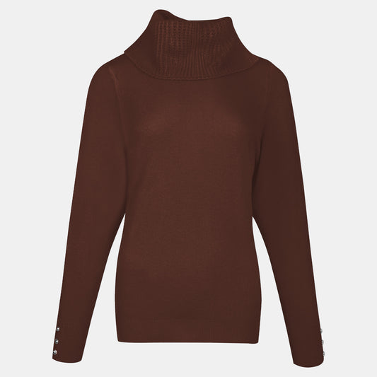 Suéter cuello trenzas - C5011 Invierno