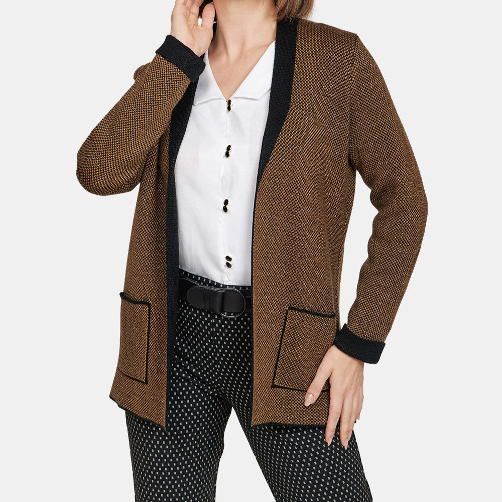Chaquetón con bolsas manga larga Ferrara