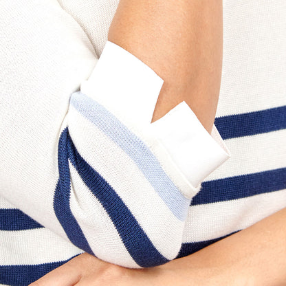 Blusa rayas con detalle en puños Bernal