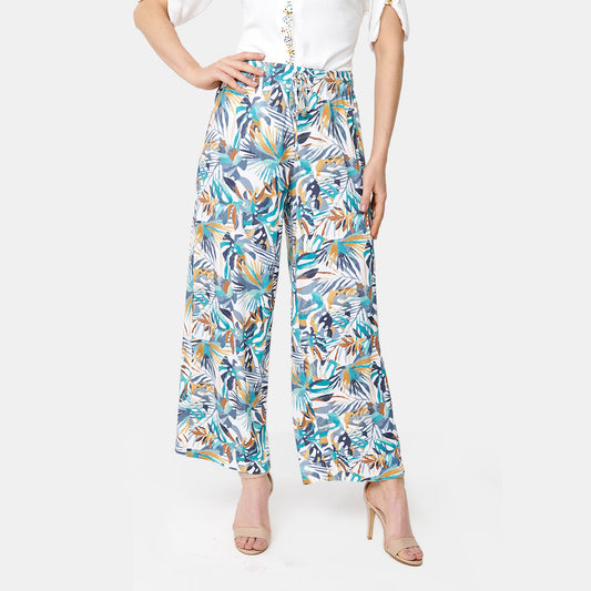 Pantalón amplio con pretina elástica Carroll