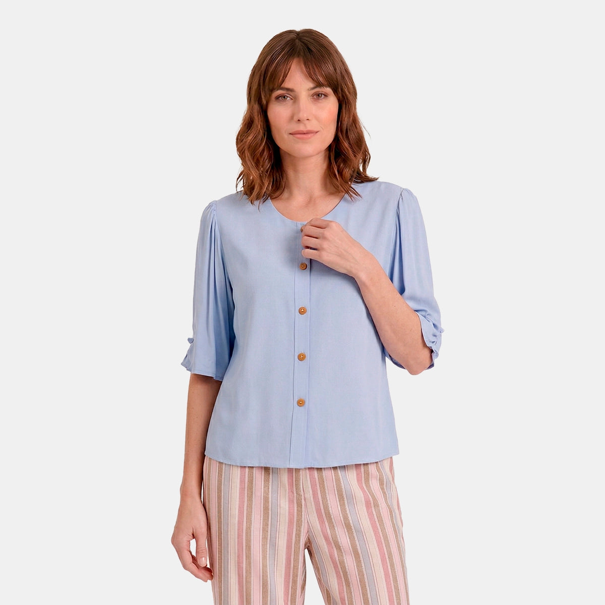 V67702 - Blusa abierta Maria