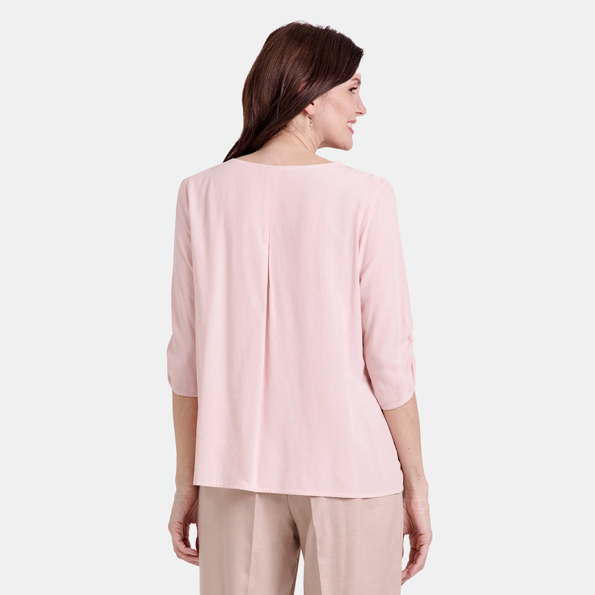 V67902 - Blusa escote V con detalle Maeli