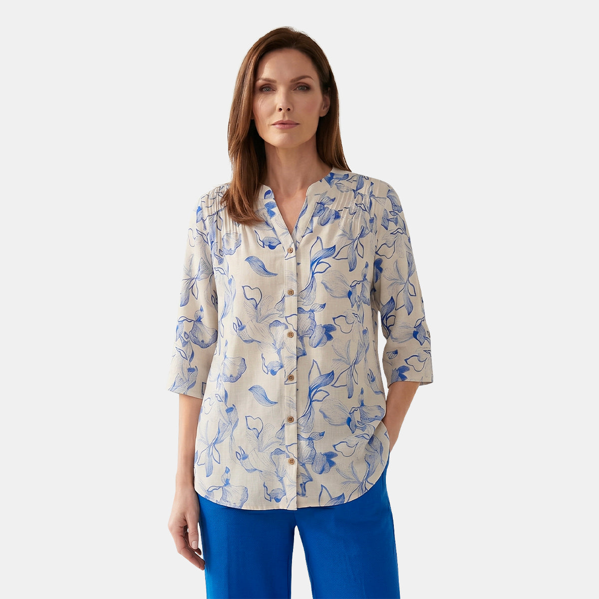 V68002 - Blusa manga corta Meredith