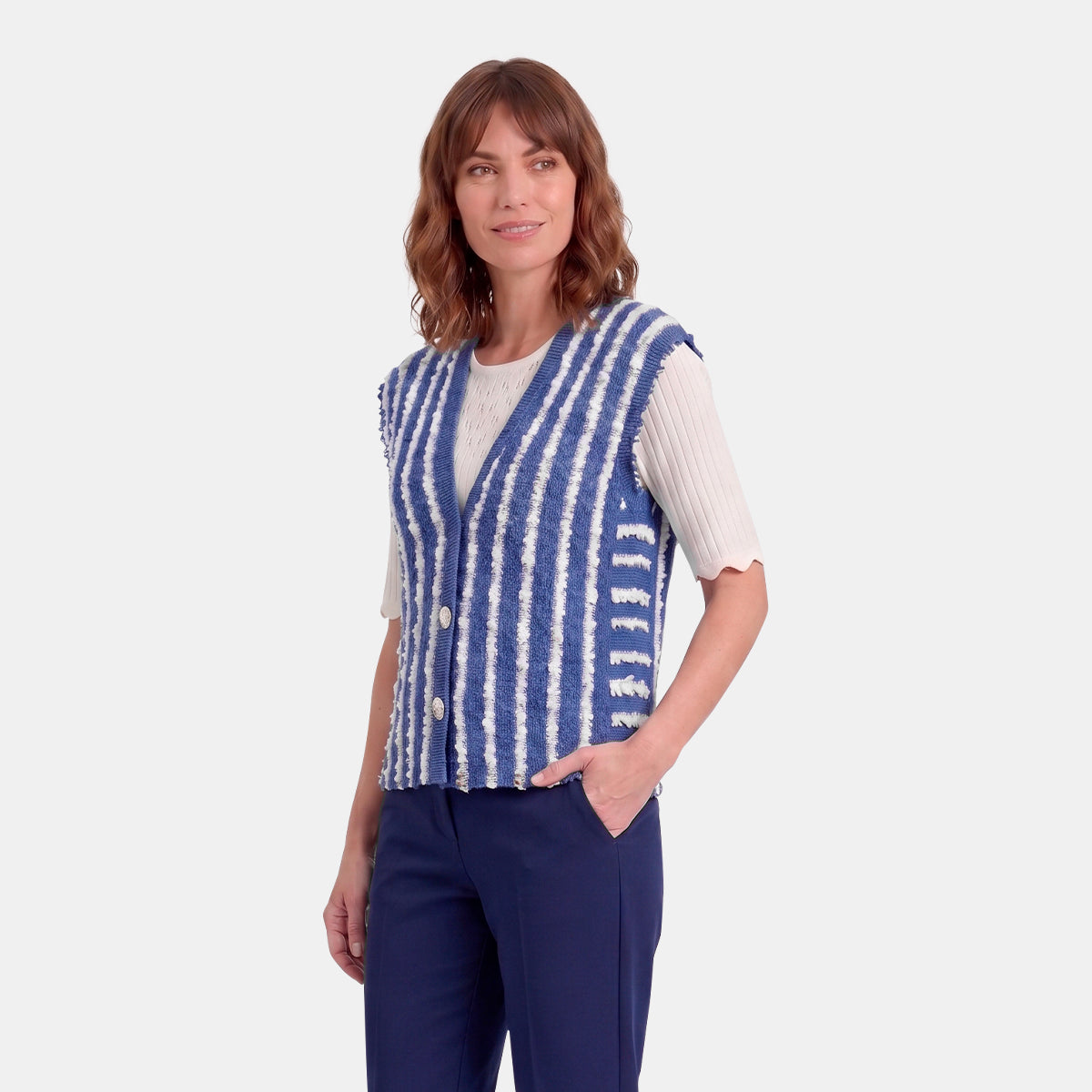 V68081 - Cardigan calado Meredith
