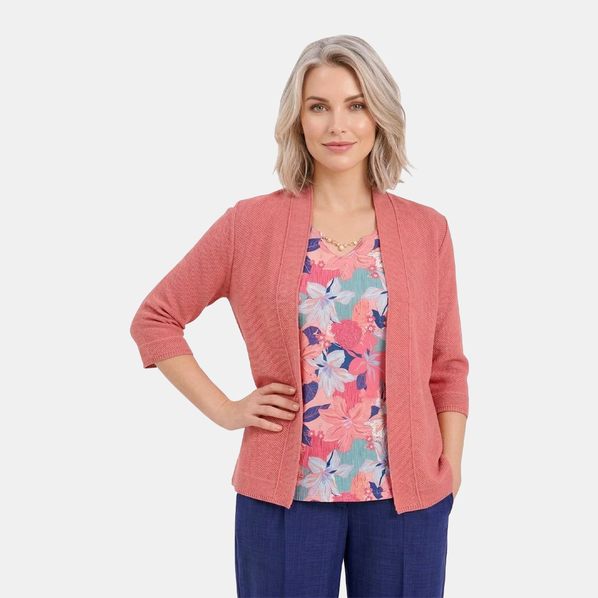V68691 - Twin Fix ensamble puntada con top estmpado Letizia