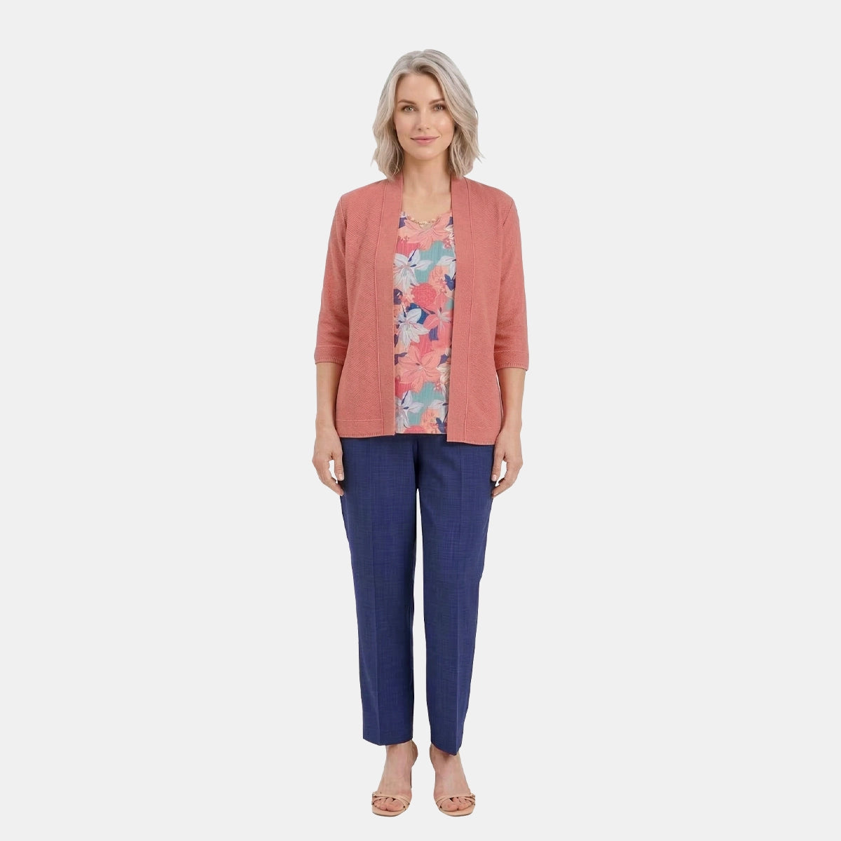 V68691 - Twin Fix ensamble puntada con top estmpado Letizia