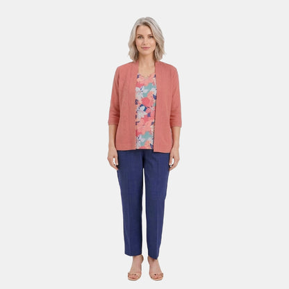 V68691 - Twin Fix ensamble puntada con top estmpado Letizia