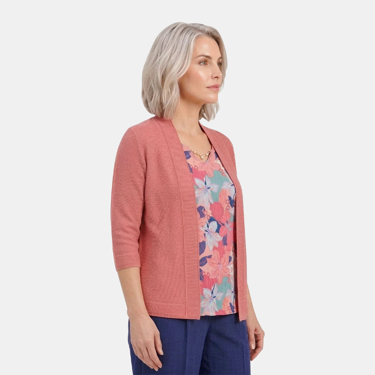 V68691 - Twin Fix ensamble puntada con top estmpado Letizia