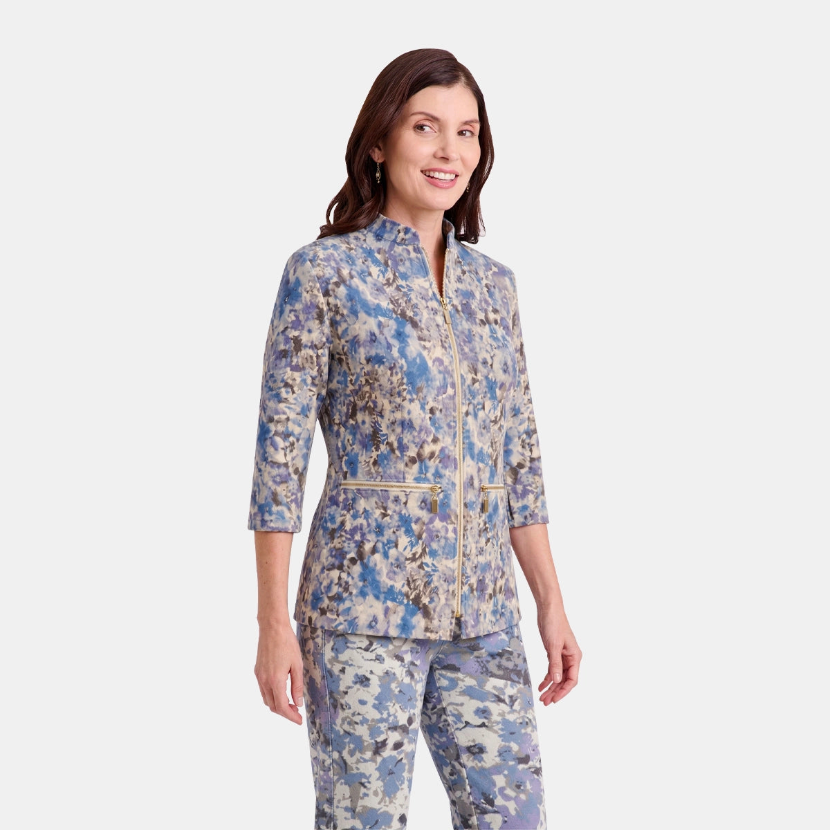 V68752 - Saco estamapdo con bolsas Meredith