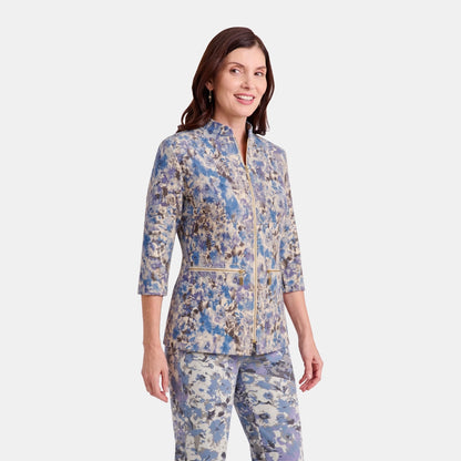 V68752 - Saco estamapdo con bolsas Meredith