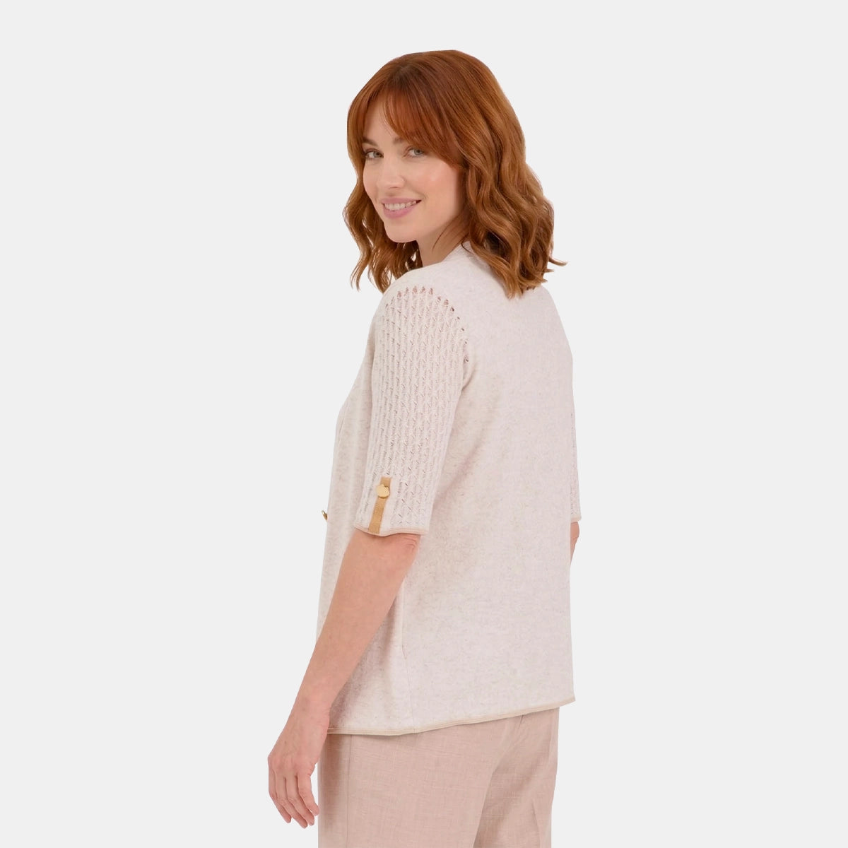 V68791 - Twin Fix boradod con top estampado Keisha