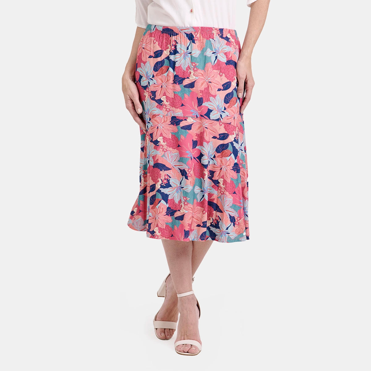 V69322 - Falda corte escarola Letizia