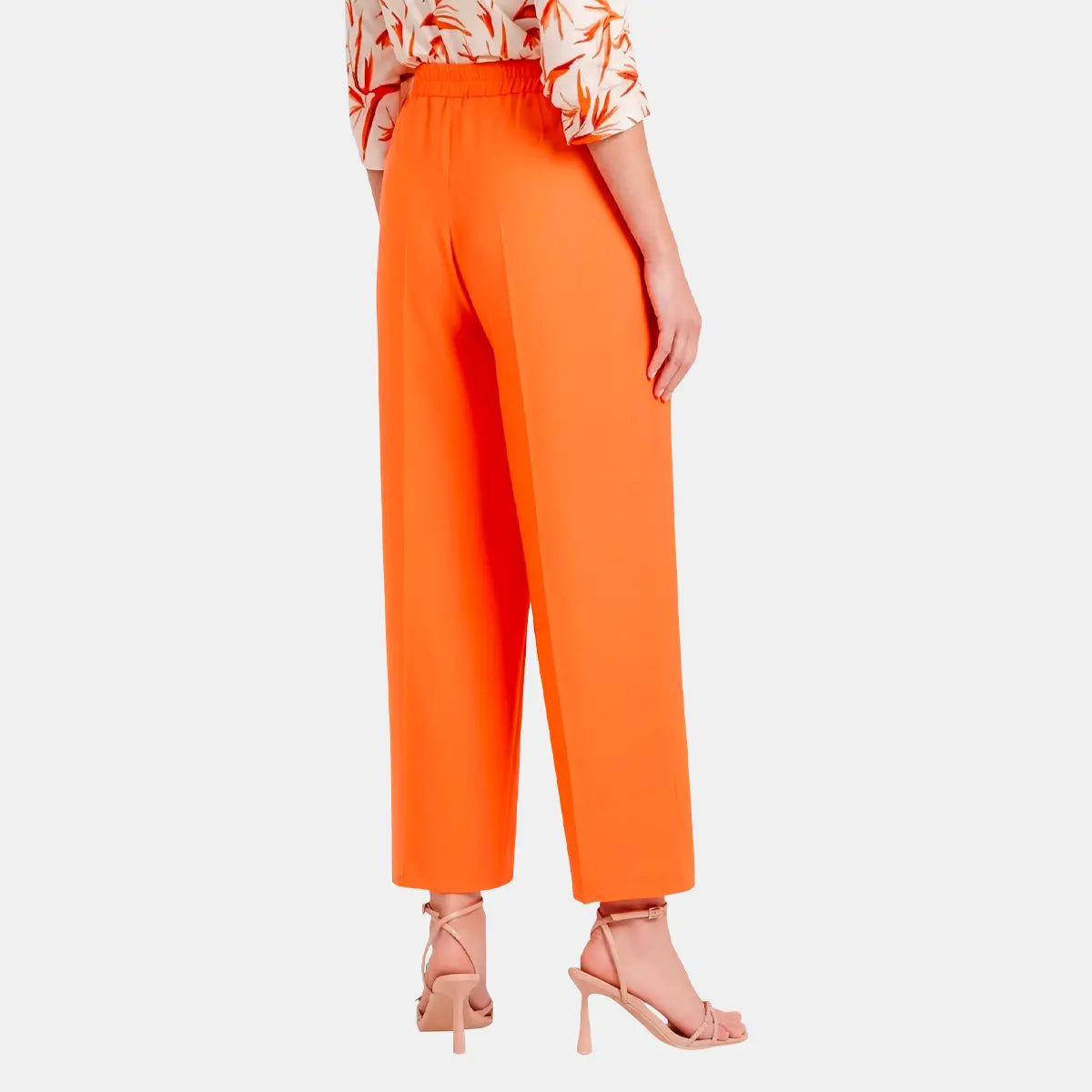 V69342 - Pantalón recto naranja Keisha