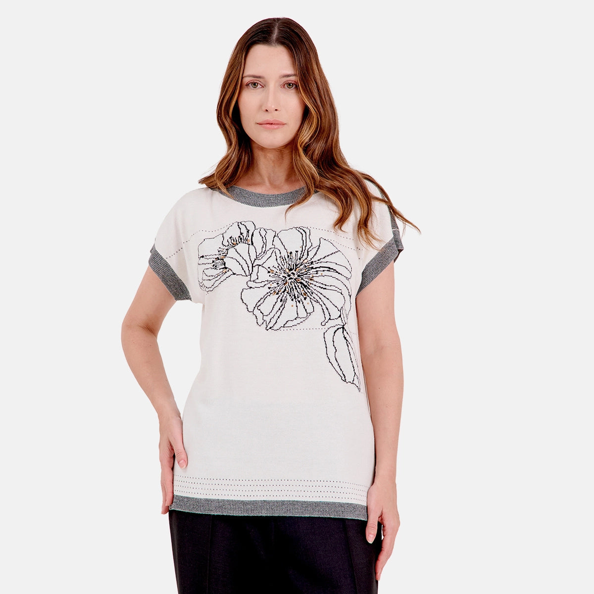 V69611 - Túnica Jacquard Leonor