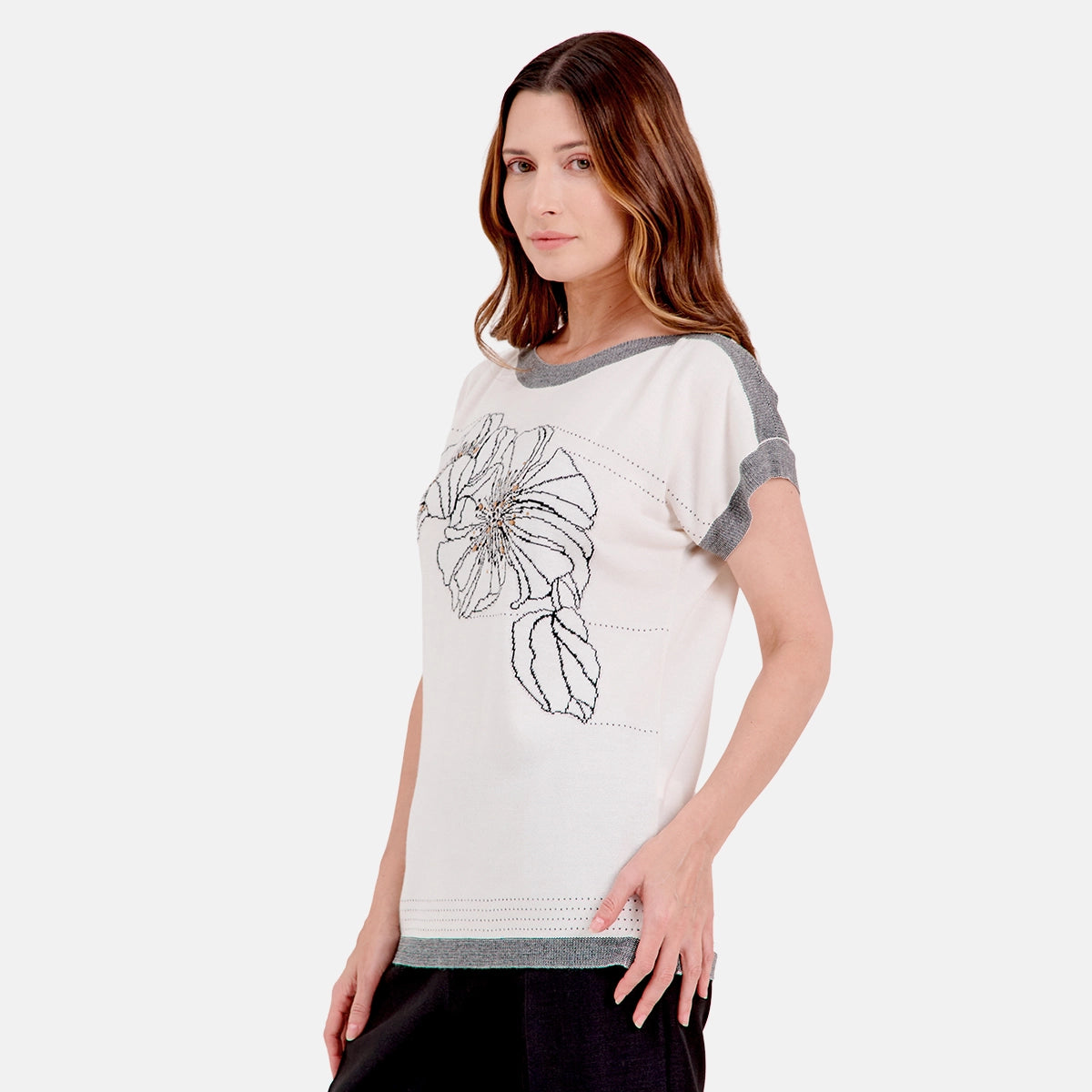 V69611 - Túnica Jacquard Leonor