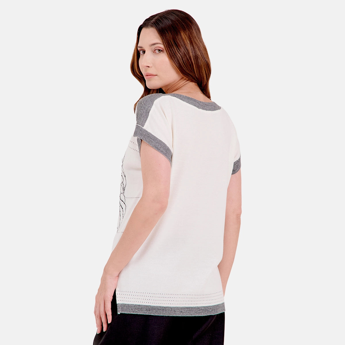 V69611 - Túnica Jacquard Leonor