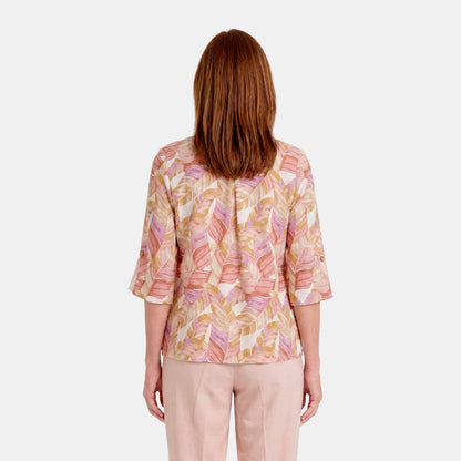 V69792 - Twin Fix estampado con manga Kimono Antonieta